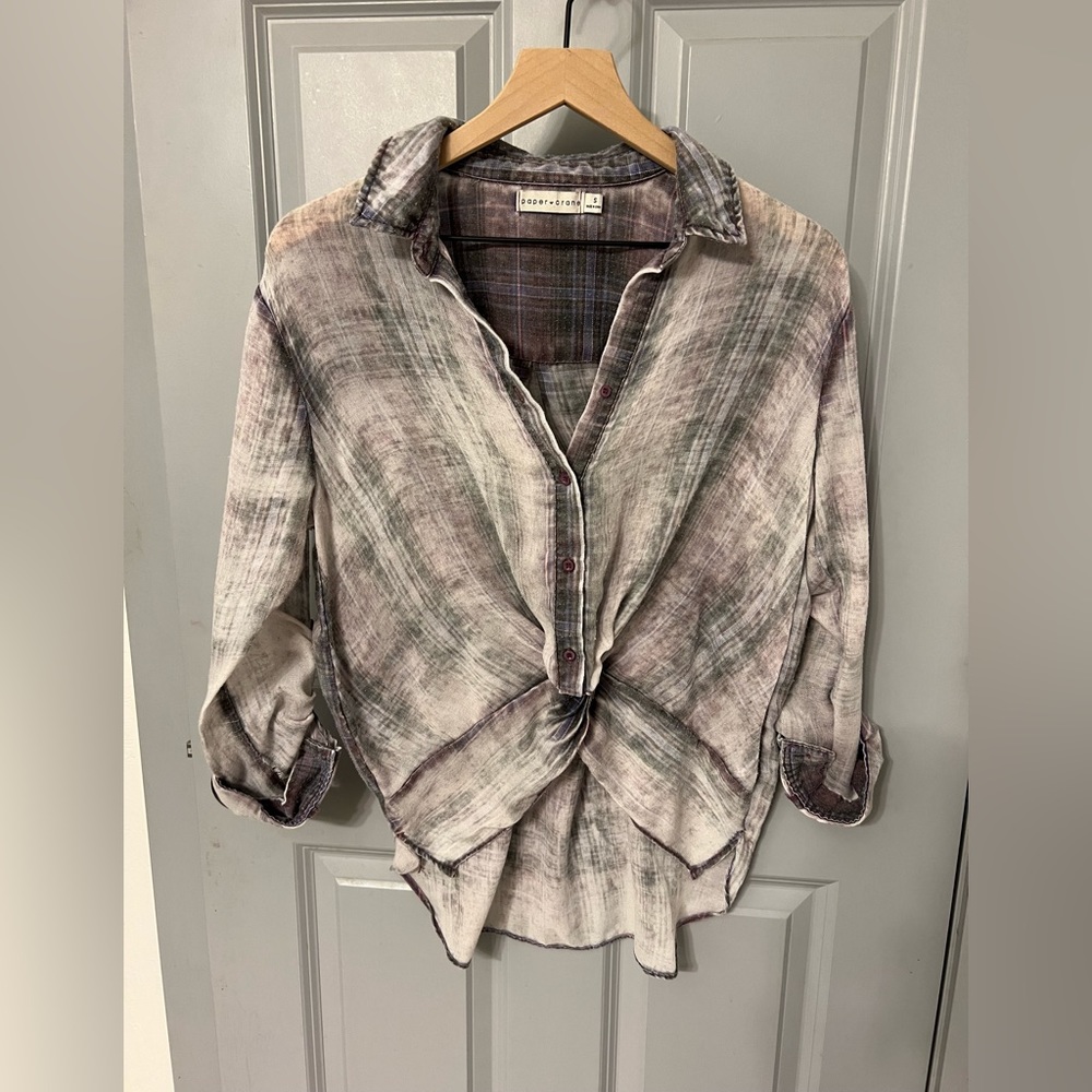 Distressed “Flannel”